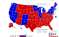 Electoral College Map Pick the President 2016