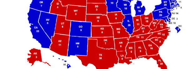 Electoral College Map Pick the President 2016